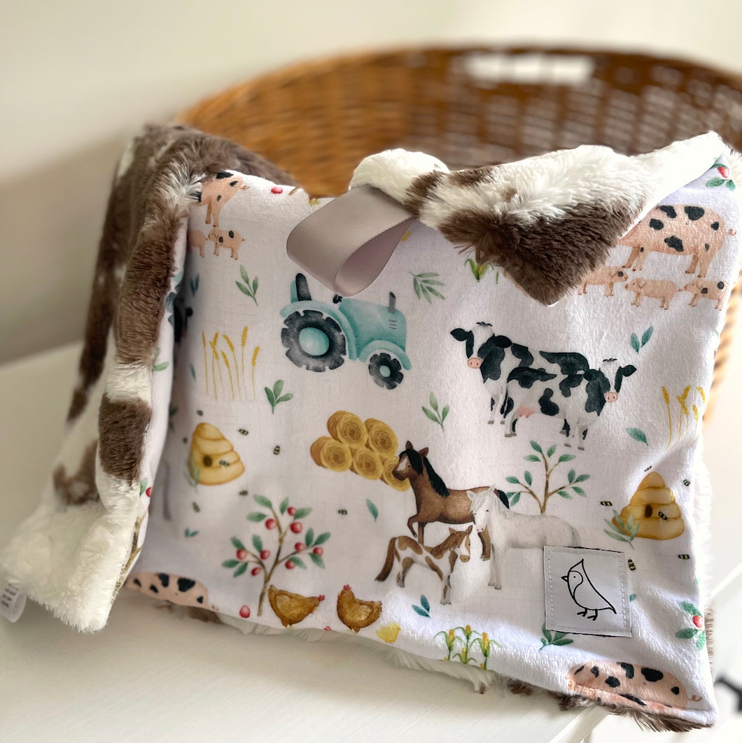 On the Farm Cozy Blanket